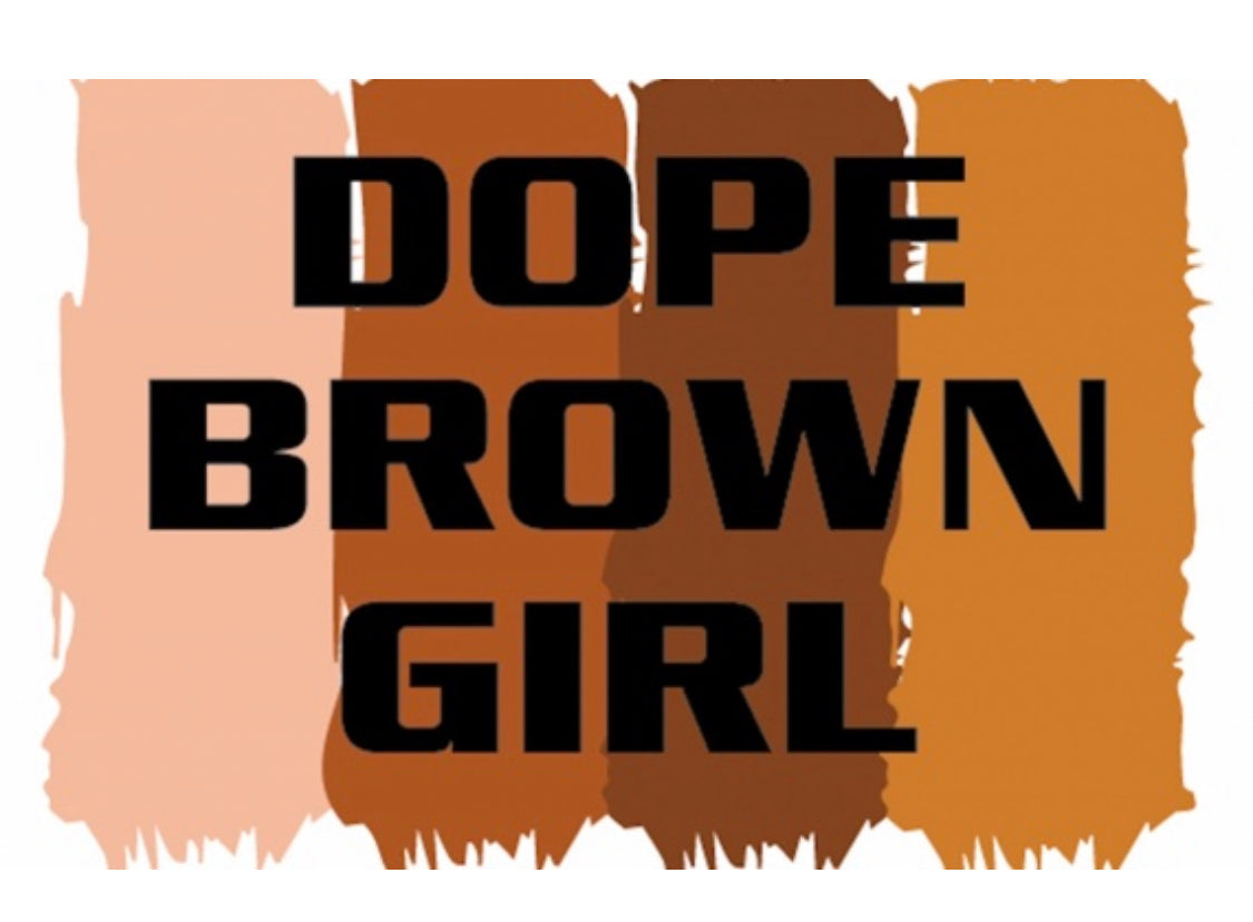 Dope Brown Girls Gift Card